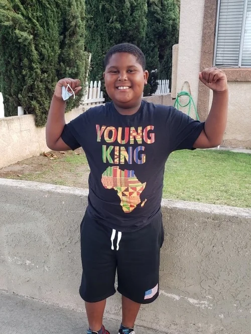 Children at a Jaden's Place back-to-school giveaway